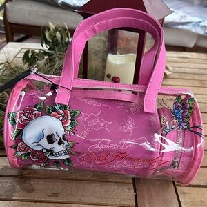 Ed Hardy 3 in 1 cosmetic bag set